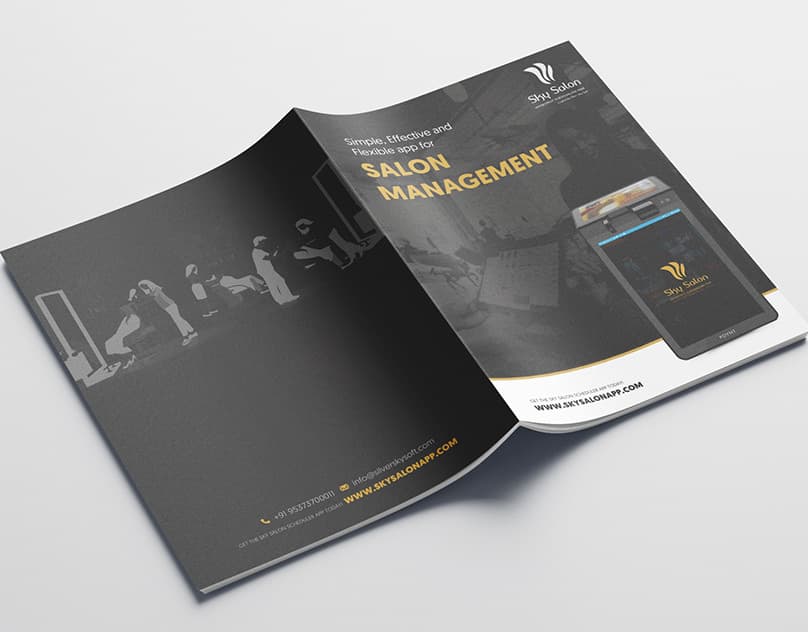 Sky Salon: Salon Software Branding